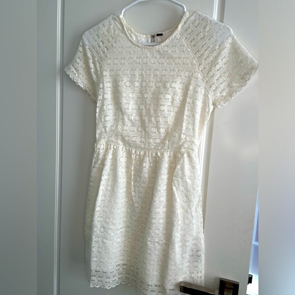 Free People White Lace Dress size 2 - Picture 3 of 5